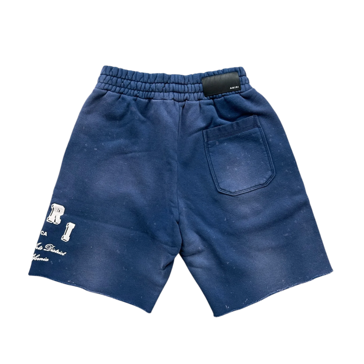 Amiri 'Collegiate' Blue Sweatshorts