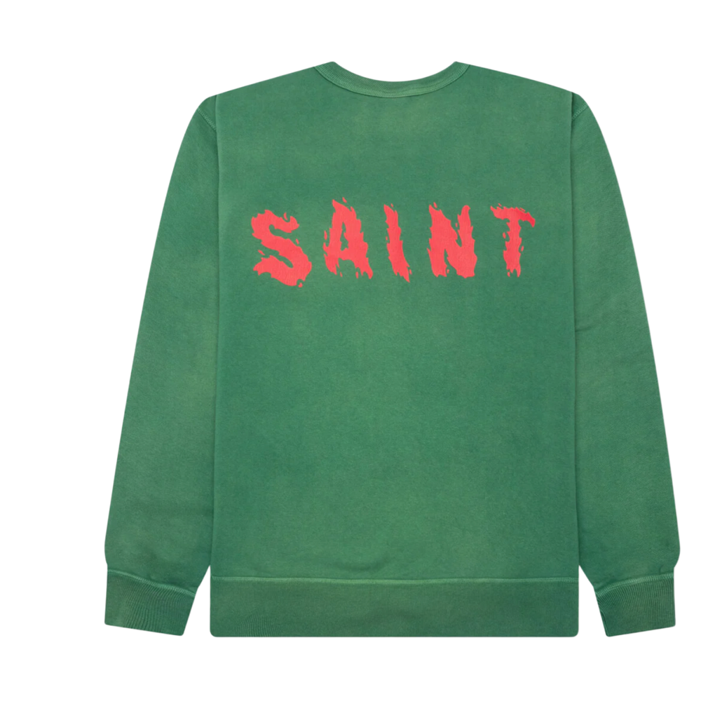 Saint Michael 'Green' Cerberus Crewneck