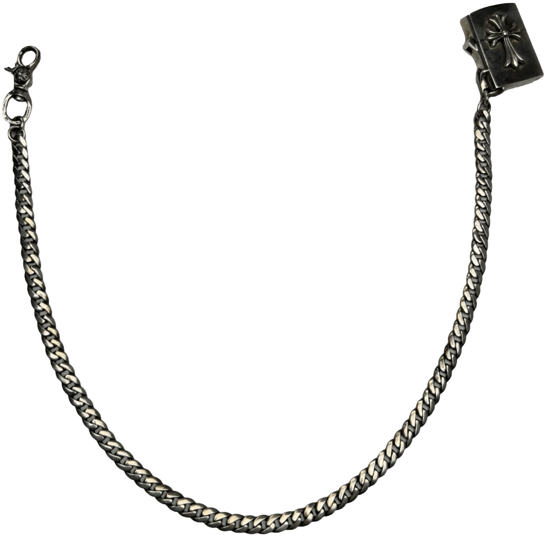 Chrome Hearts 'Cuban Link' 27in Wallet Chain Lighter