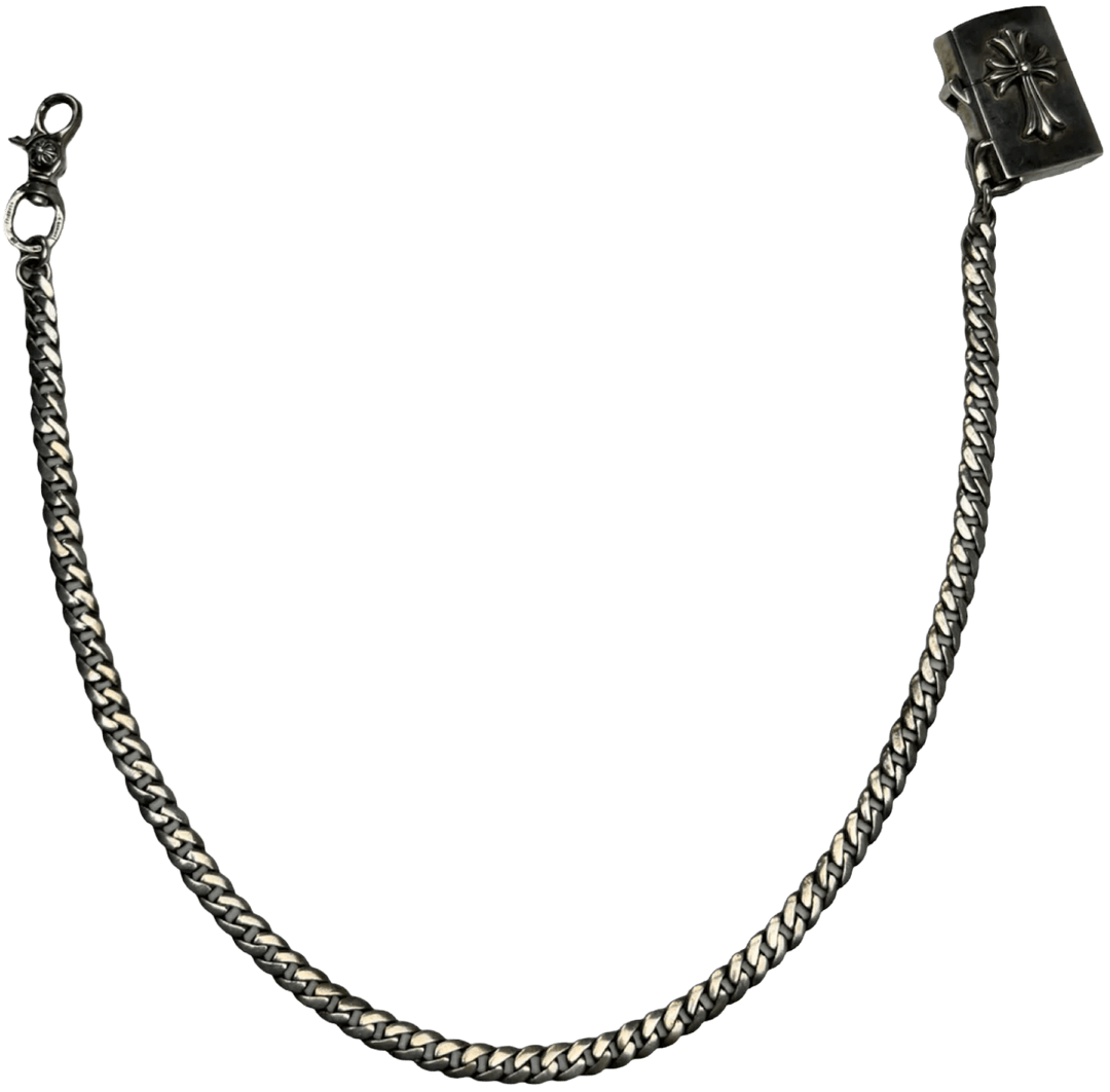 Chrome Hearts 'Cuban Link' 27in Wallet Chain Lighter
