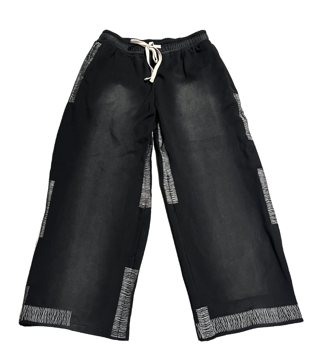 Earthling VIP 'Black' Stitch Sweatpants