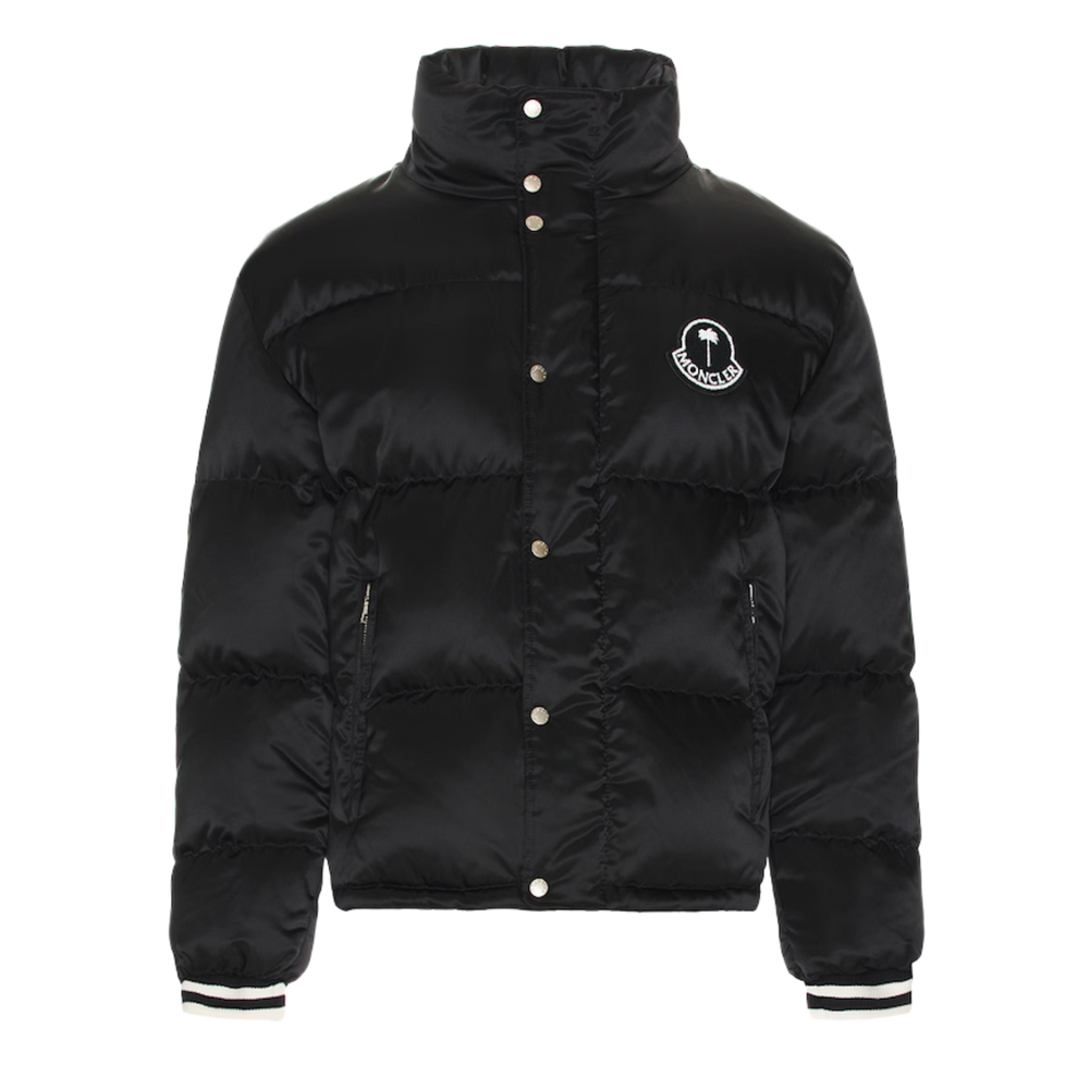 Moncler X Palm Angels 'Black' Bear Motif Down Puffer Jacket