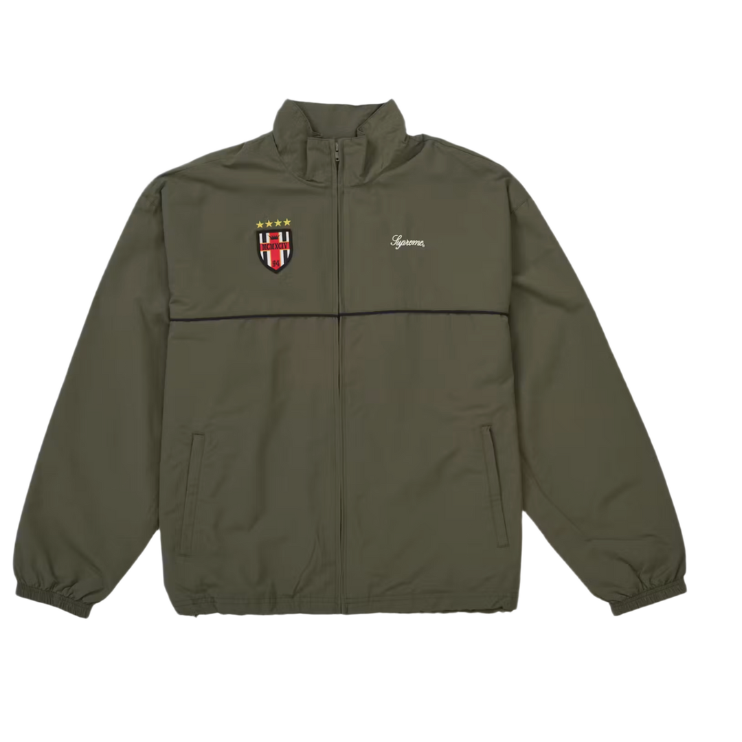 Supreme 'Olive' Cross Track Jacket