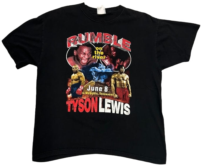 Mike Tyson 'Rumble Versus Lewis' Vintage Tee