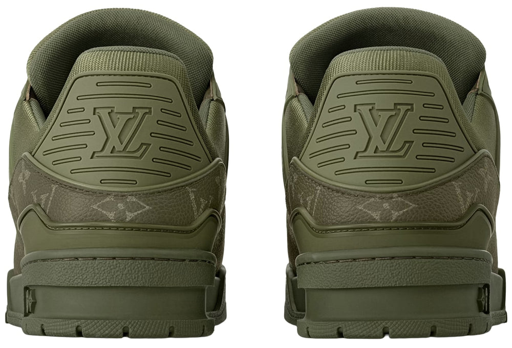 Louis Vuitton LV Trainer 'Khaki Green' Sneakers