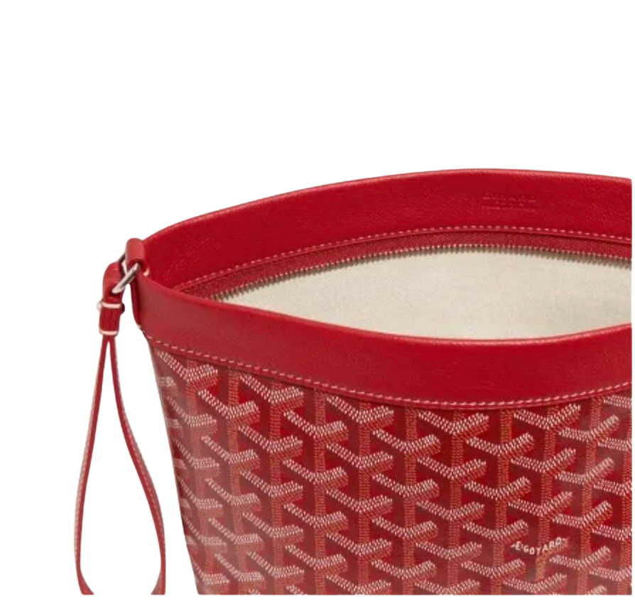 Goyard Conti Pouch Red