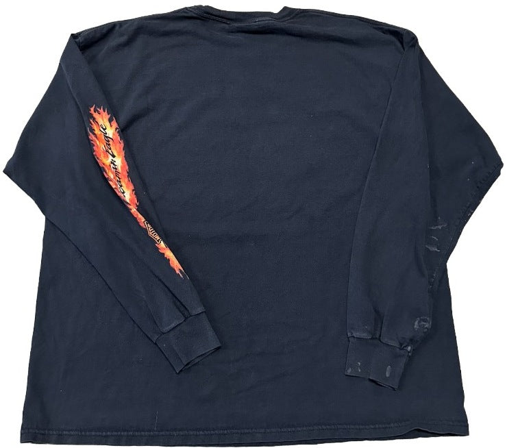 Harley Davidson 'Performance Parts' Rhineston Vintage L/S