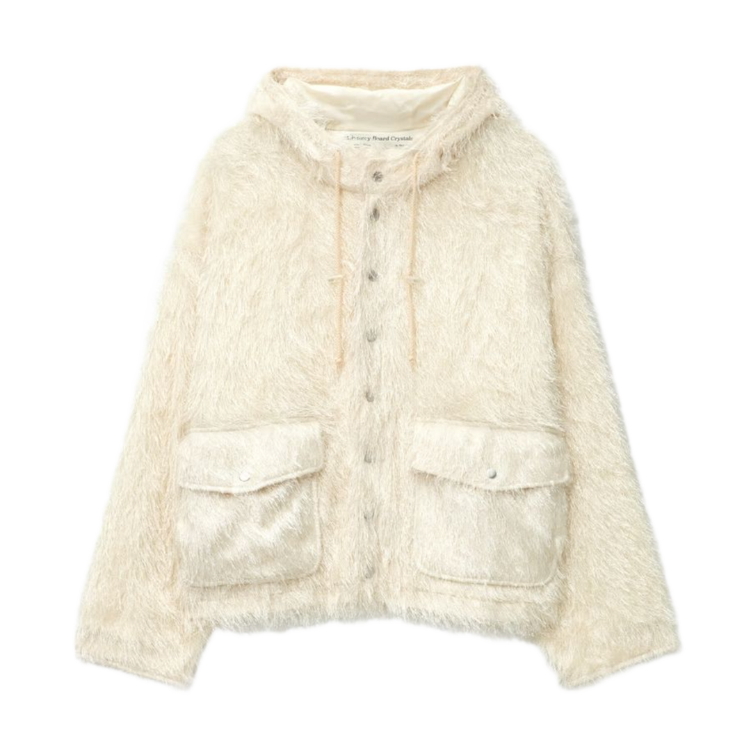 Advisory Board Crystals 'Button Up Fringe Off-White' Jacket