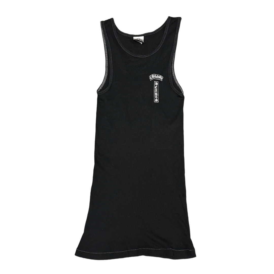 Chrome Hearts Vintage 'T Bar Celtic Cross' Black Tank Top