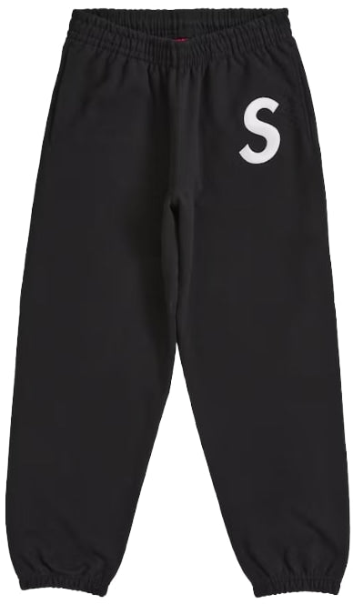 Supreme 'Black' S Logo Sweatpants