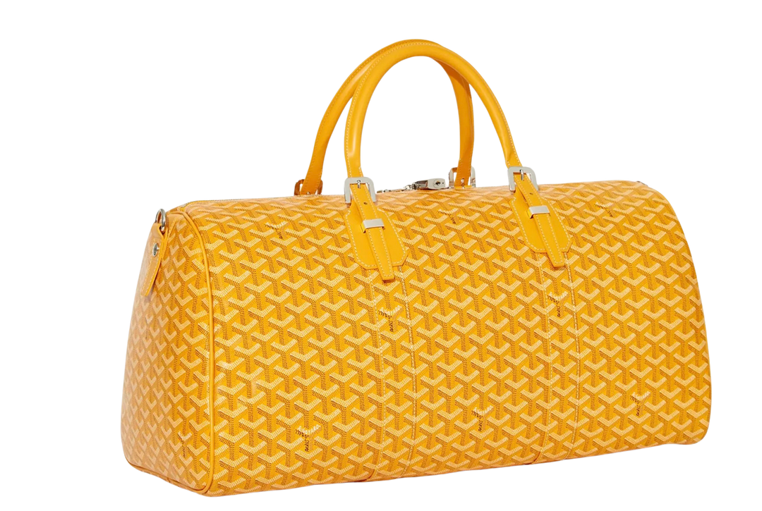 Goyard 'Boston 50' Yellow Duffle Bag