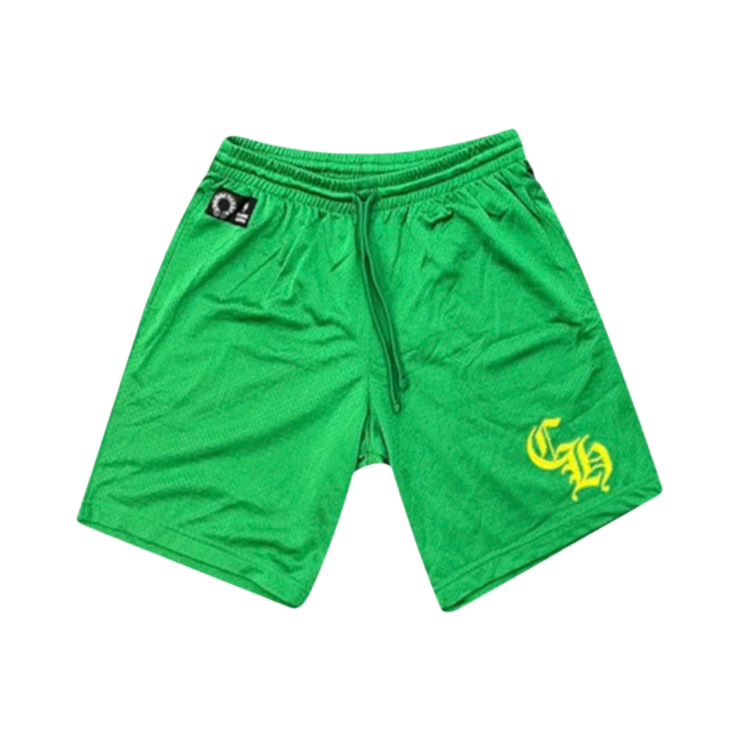 Chrome Hearts 'Green Mesh' Warm Up Shorts