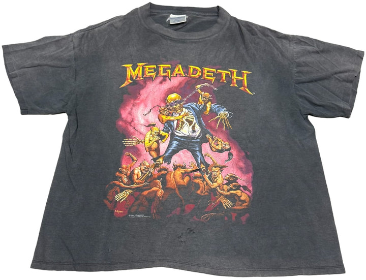 Megadeth '1991' Vintage Black Tee