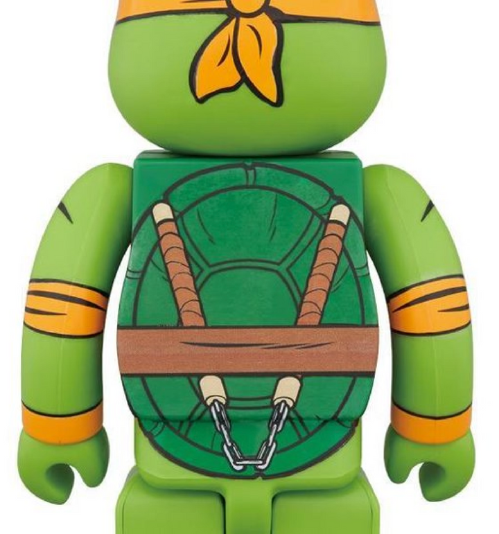 Bearbrick Teenage Mutant Ninja Turtles 'Michaelangelo' 1000%