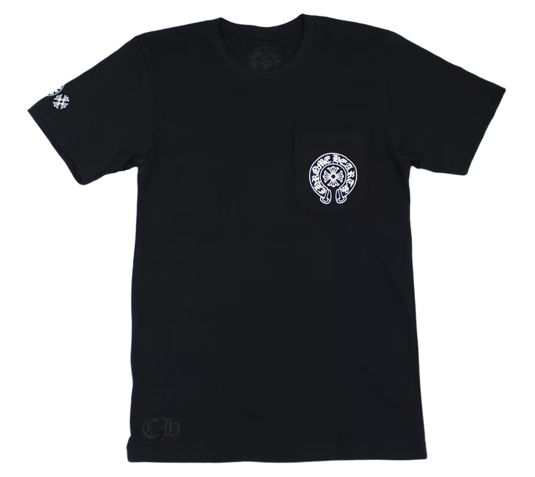 Chrome Hearts MultiColor Horseshoe Logo Tee