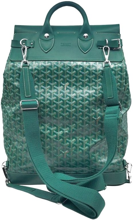 Goyard Steamer 'Green' PM Backpack