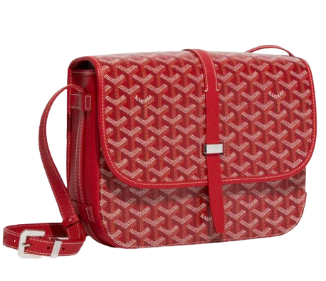 Goyard Red 'Belvedere MM Bag'