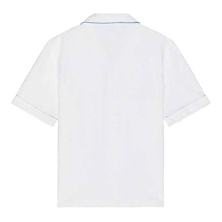Casablanca 'Tennis Stripe' Towelling Shirt
