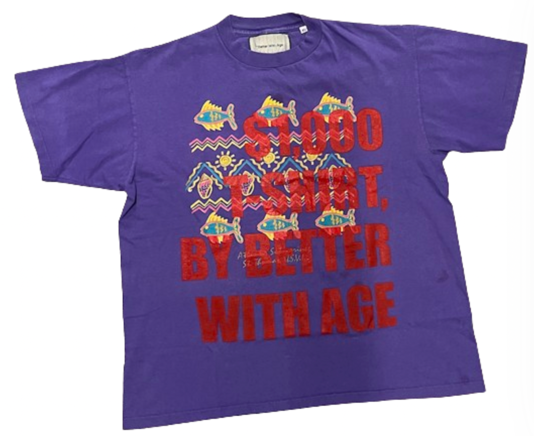 *Better With Age '$1000 Shirt' Purple Tee
