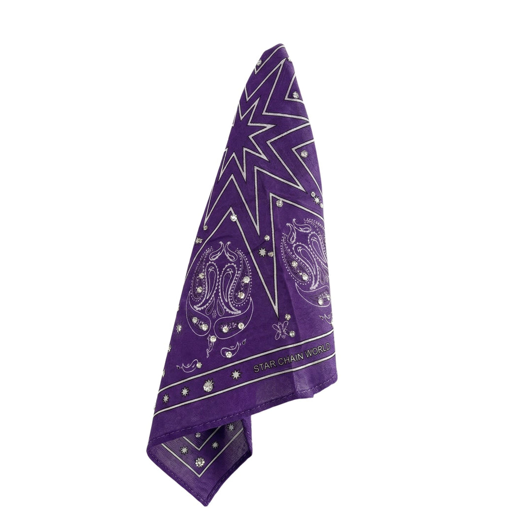 Starchain World 'Purple' Stardana Scarf