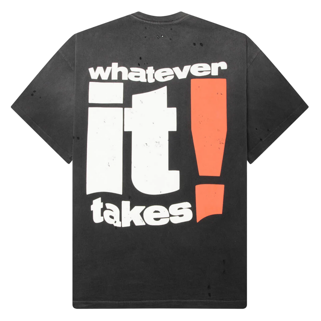 Satoshi Nakamoto 'Whatever It Takes' Black Tee