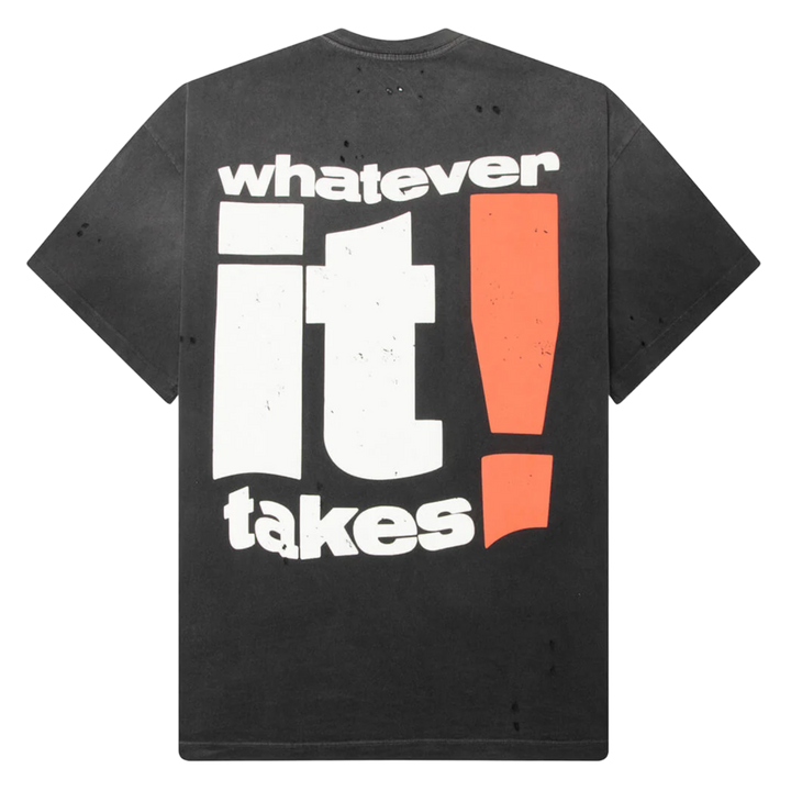 Satoshi Nakamoto 'Whatever It Takes' Black Tee
