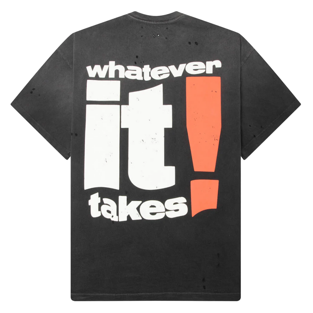 Satoshi Nakamoto 'Whatever It Takes' Black Tee