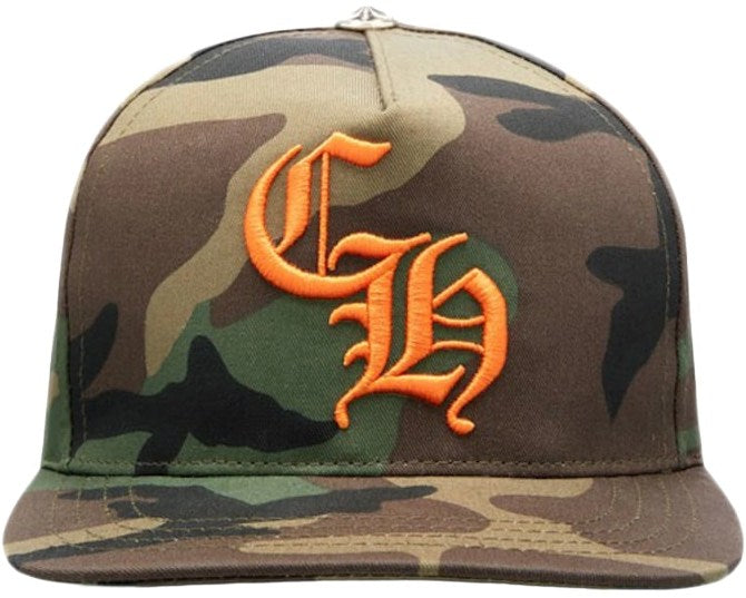 Chrome Hearts 'CH' Baseball Hat Camo