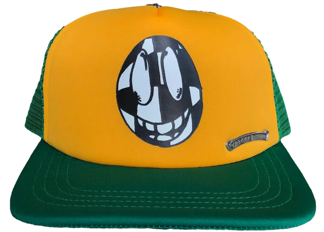 Chrome Hearts Matty Boy Sex Records Smiley Trucker Hat &