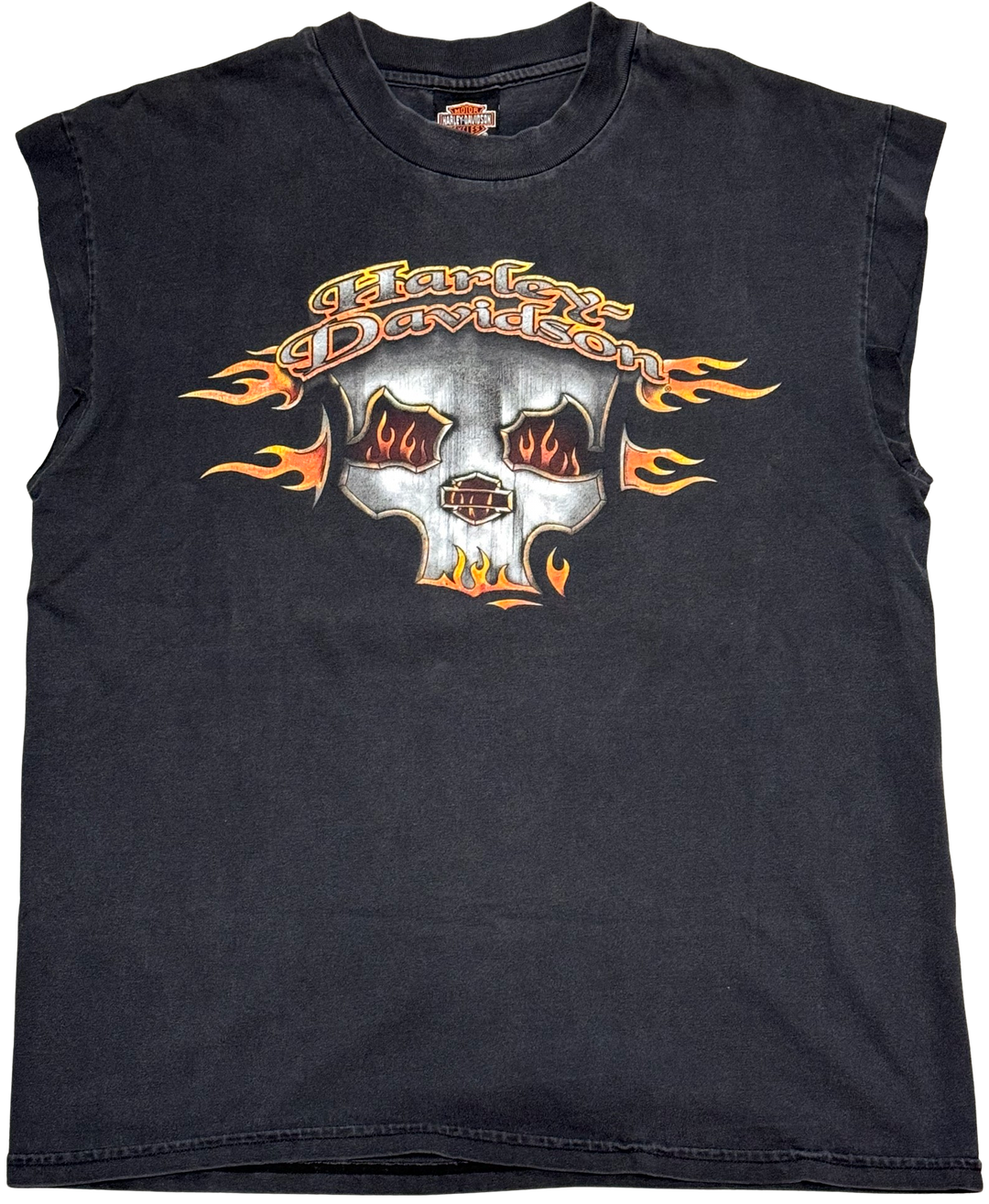 Harley Davidson 'Daytona Beach' Vintage Cutoff Tee