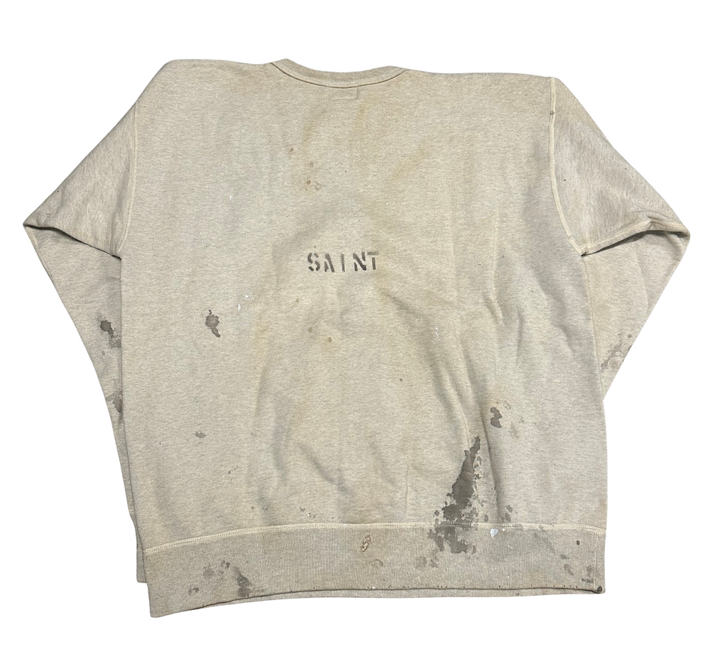 Saint Michael Judgement Pullover Crewneck