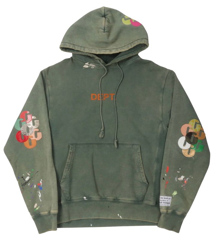 Gallery Dept. 'G Patch' Green Painters Hoodie