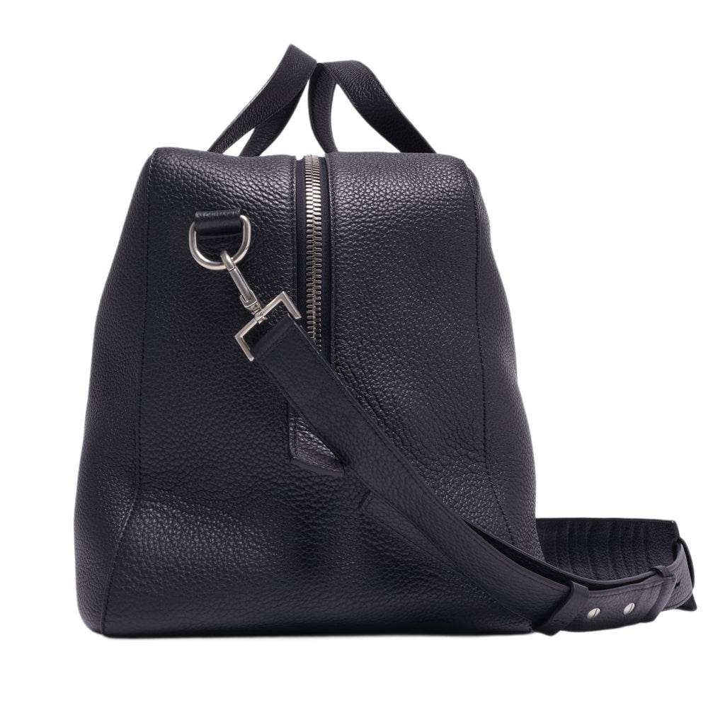 Tom Ford 'Navy Blue' Leather Duffle Bag