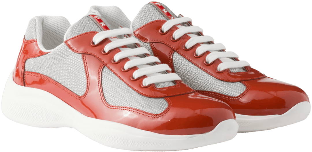 Prada 'Orange' America's Cup Sneakers