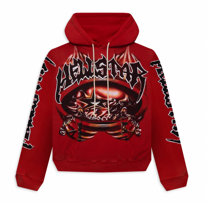 Hellstar 'Halloween' Skeleton Airbrushed Hoodie