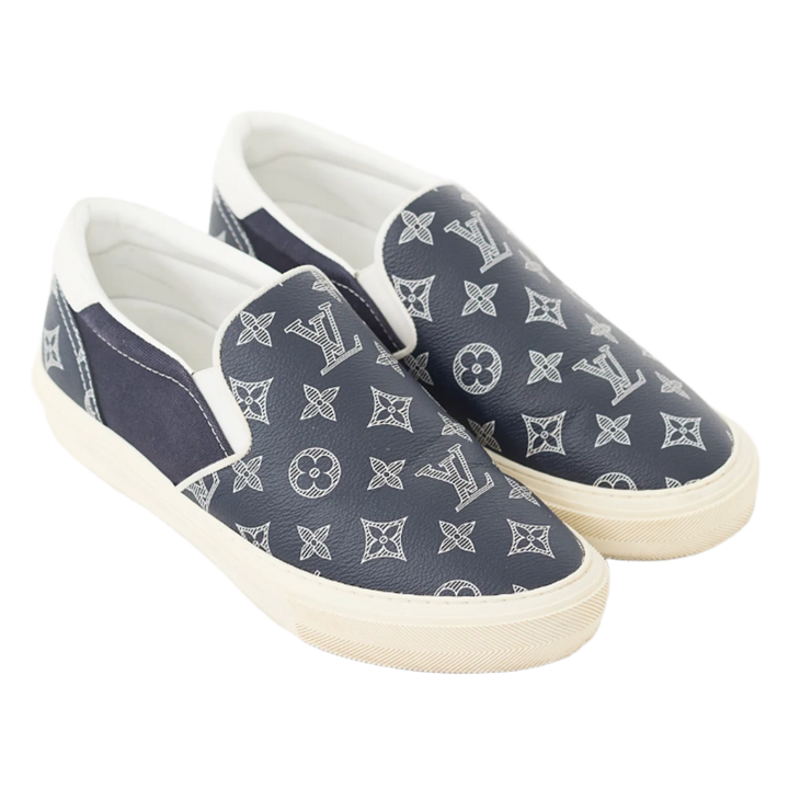 Louis Vuitton 'Navy' Trocadero Monogram Sneaker