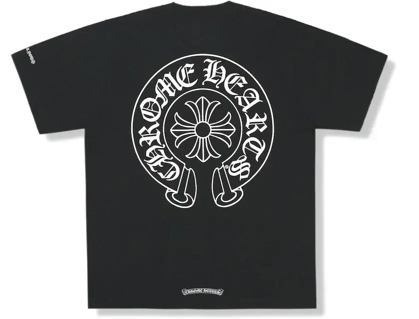 Chrome Hearts 'Black Horseshoe Logo' Pocket Tee