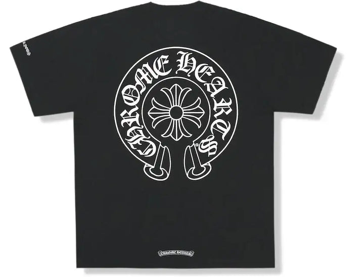 Chrome Hearts 'Black Horseshoe Logo' Pocket Tee