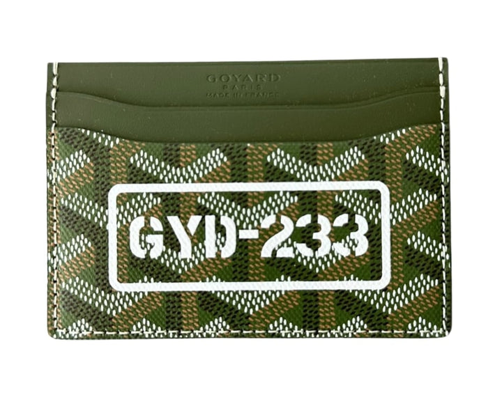 Goyard Saint Sulpice 'Khaki' Card Holder