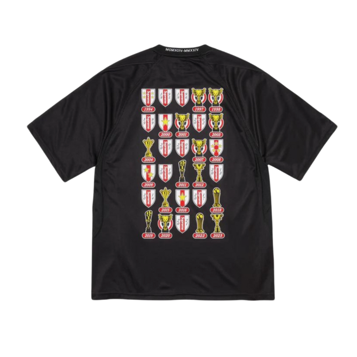 Supreme 'Black' Jacquard Soccer Jersey