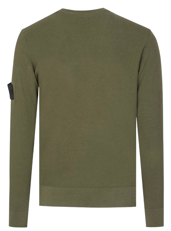 Stone Island Shadow Project Knitted Green Crewneck