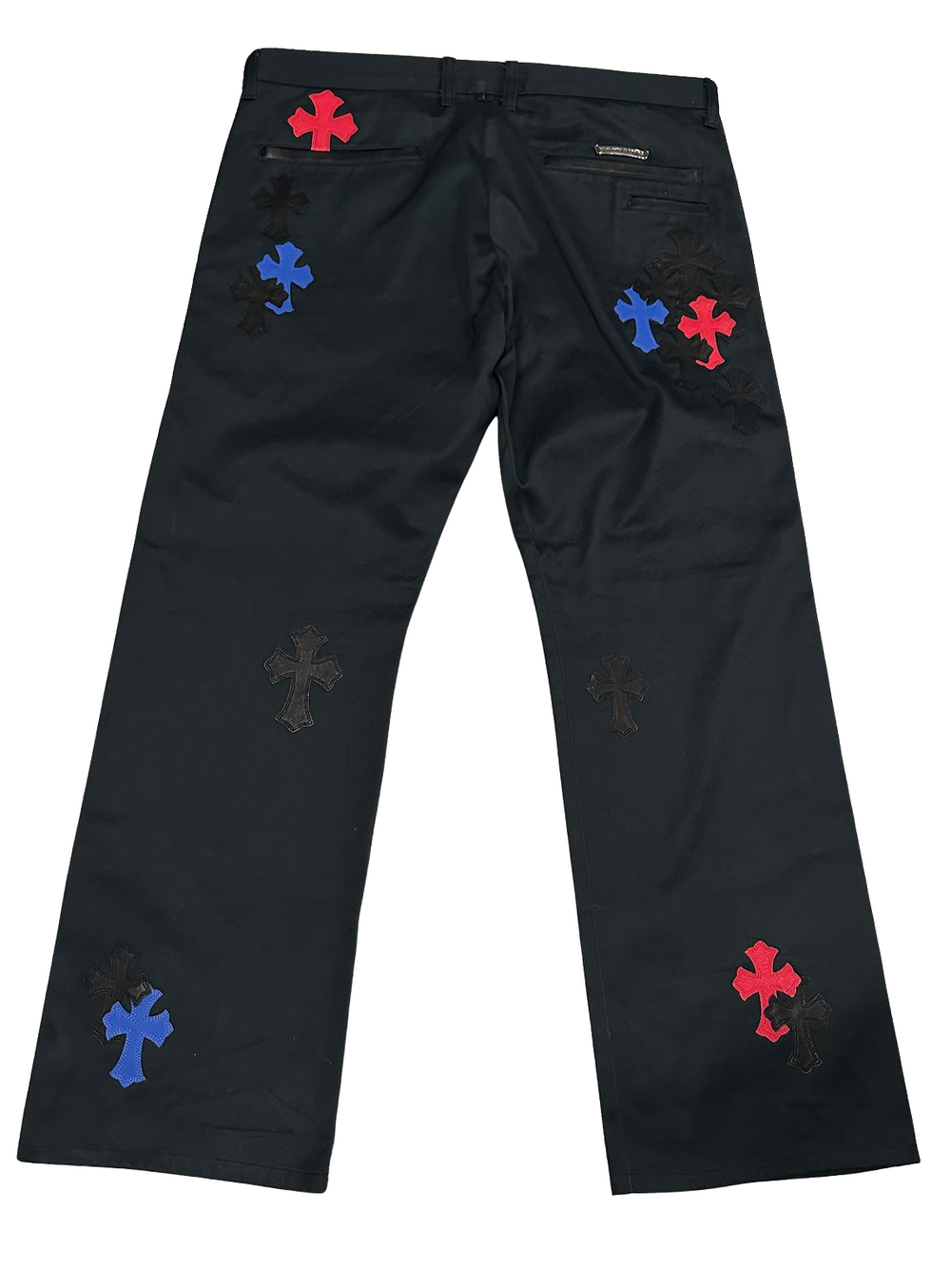 Chrome Hearts '35 Patch' Black Chino Pants