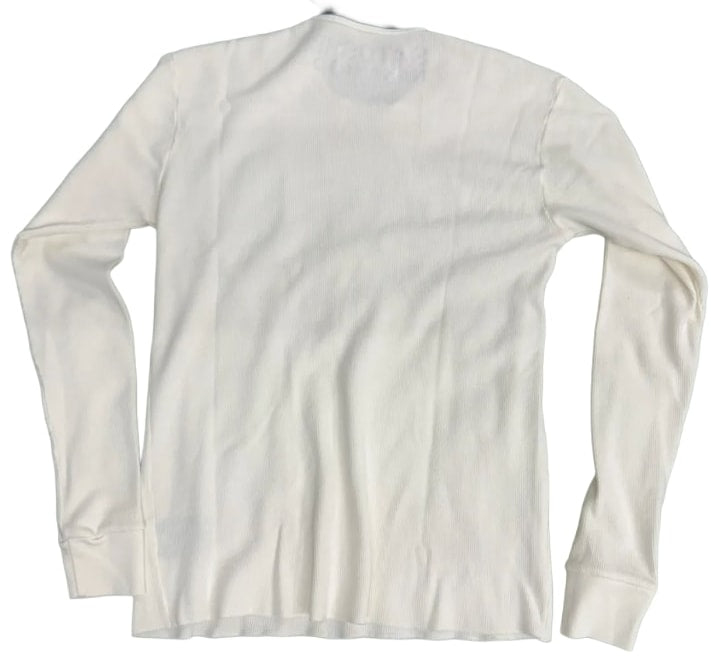 Satoshi Nakamoto 'Vintage White' Thermal Longsleeve