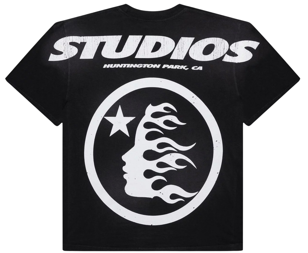 Hellstar Studios 'Glitter Logo' Black Tee