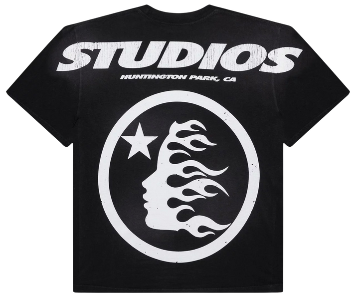 Hellstar Studios 'Glitter Logo' Black Tee