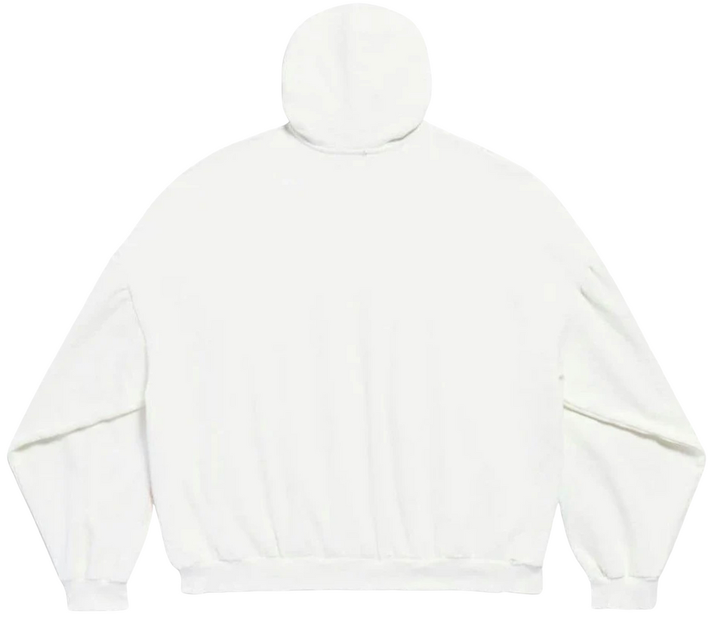 Balenciaga 'Surfer' White Hoodie