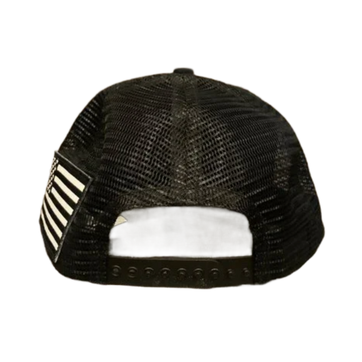 Chrome Hearts 'The Heroes Project' Black Trucker Hat