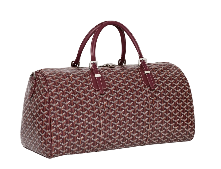 Goyard 'Burgundy' Boston 50 Duffle Bag