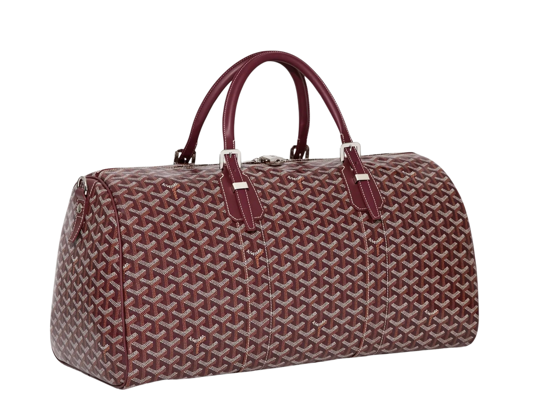 Goyard 'Burgundy' Boston 50 Duffle Bag