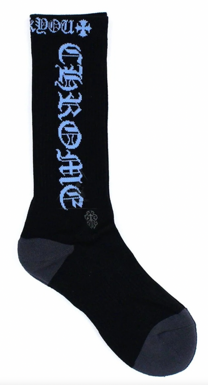 Chrome Hearts 'Multicolor' Black Socks